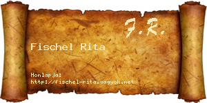 Fischel Rita névjegykártya